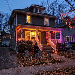 Halloween Night, Handled: Shade Scenes for Trick-or-Treaters, Nervous Pets, and Spooky Silhouettes