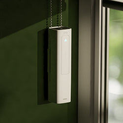 Which products offer seamless control of window coverings via smartphone apps?